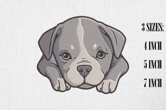 Cute Pitbull Embroidery Design Review for Craft Fairs