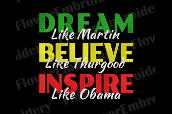 Review: Black Leaders Machine Embroidery Design