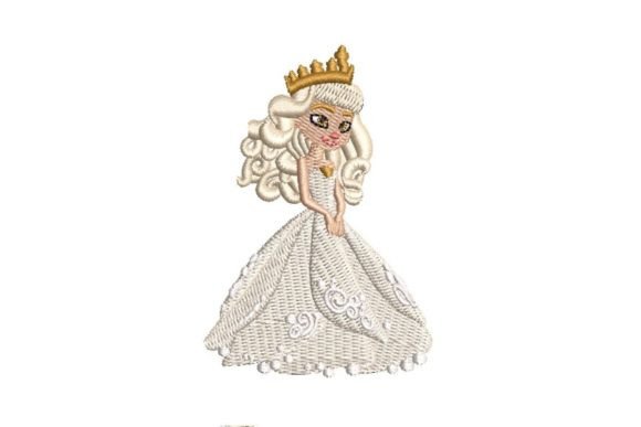 Review: Cartoon Princess Embroidery Design 5