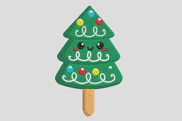Review: Christmas Noel Tree Ice Cream Embroidery
