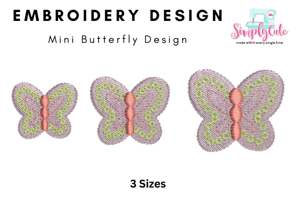 Review: Mini Small Butterfly Embroidery File