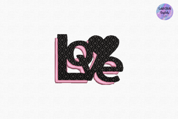 Reviewing Black Pink Love Embroidery for Boutique Sweatshirts