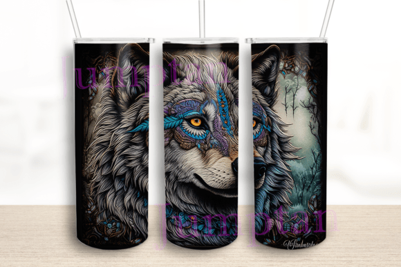 Reviewing Embroidery Wolf 20 Oz Tumbler Wrap for Apparel
