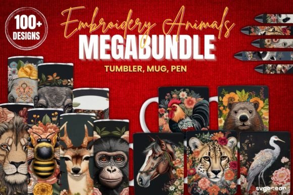 Reviewing the Embroidery Animals Sublimation Megabundl