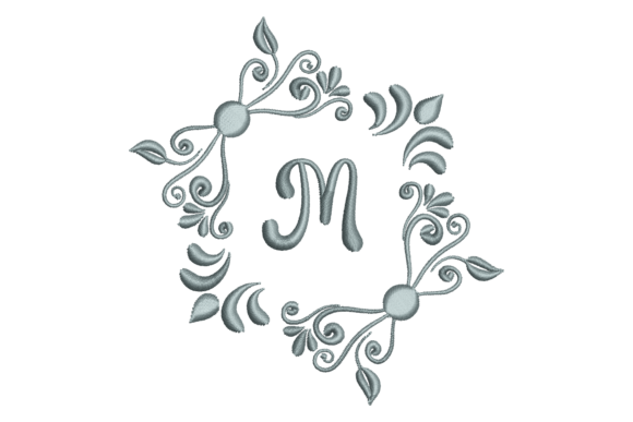 Reviewing the Monogram Letter M Embroidery Design